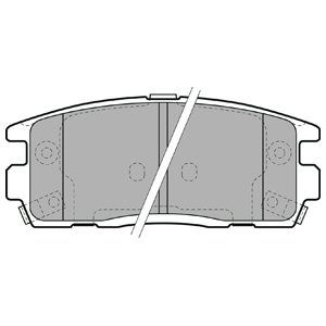 REAR BRAKE PADS