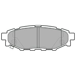 REAR BRAKE PADS