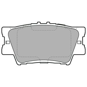 REAR BRAKE PADS