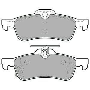 REAR BRAKE PADS