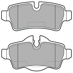 REAR BRAKE PADS