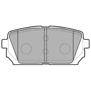 REAR BRAKE PADS