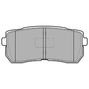 REAR BRAKE PADS