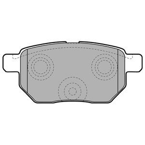 REAR BRAKE PADS