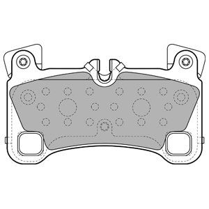 REAR BRAKE PADS