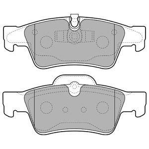 REAR BRAKE PADS