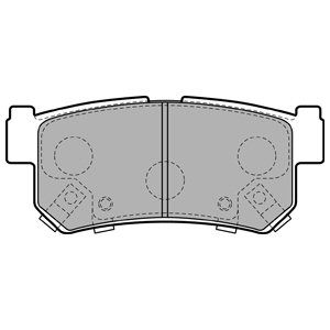 REAR BRAKE PADS