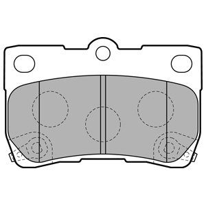 REAR BRAKE PADS