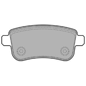 REAR BRAKE PADS