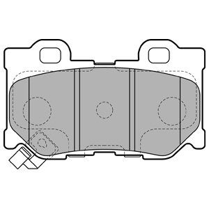 REAR BRAKE PADS