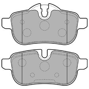 REAR BRAKE PADS