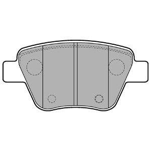 REAR BRAKE PADS