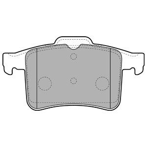 REAR BRAKE PADS