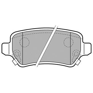 REAR BRAKE PADS