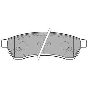 REAR BRAKE PADS