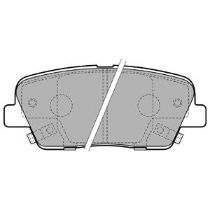 REAR BRAKE PADS