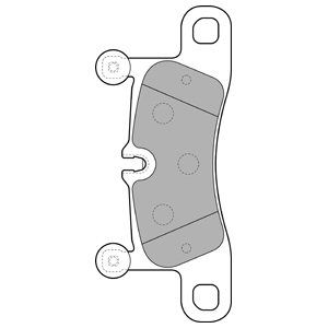 REAR BRAKE PADS