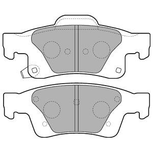 REAR BRAKE PADS