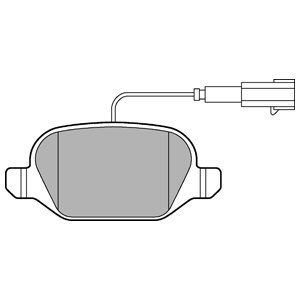 REAR BRAKE PADS