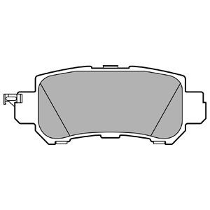 REAR BRAKE PADS