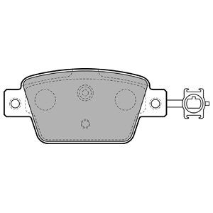 REAR BRAKE PADS