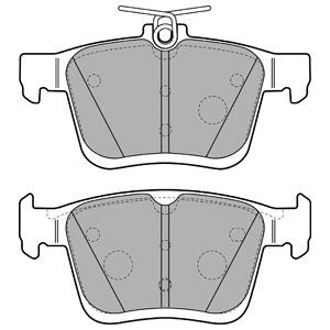 REAR BRAKE PADS