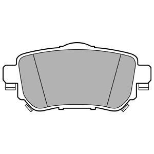 REAR BRAKE PADS