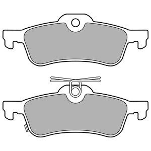 REAR BRAKE PADS