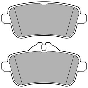 REAR BRAKE PADS