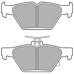 REAR BRAKE PADS