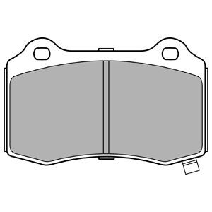 REAR BRAKE PADS