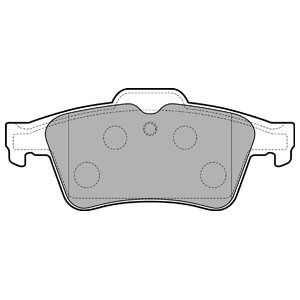 REAR BRAKE PADS