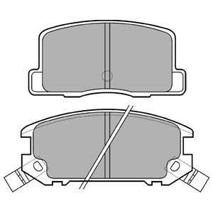 REAR BRAKE PADS