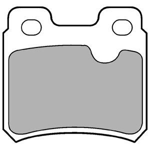 REAR BRAKE PADS