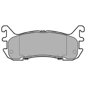 REAR BRAKE PADS