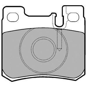 REAR BRAKE PADS