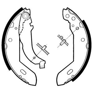 Brake Shoe Set