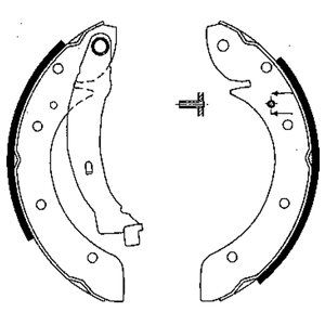 Brake Shoe Set