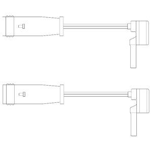 BRAKE PAD WEAR SENSOR