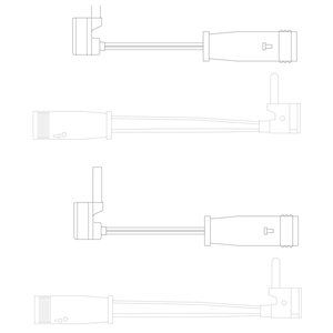 BRAKE PAD WEAR SENSOR