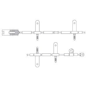 BRAKE PAD WEAR SENSOR