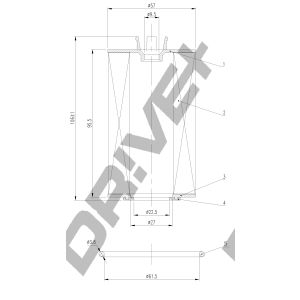 Oil Filter - Insert