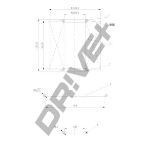 Oil Filter - Insert