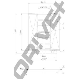 Oil Filter - Insert