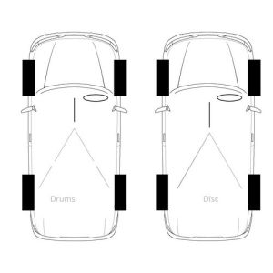 Handbrake Cable - Front