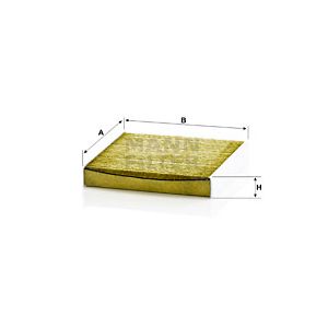 Cabin Filter - Carbon with polyphenol