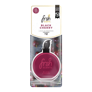 2Pk Black Cherry Luxury Paper Air Fresheners