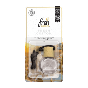 7ML Fresh Cotton Deluxe Glass Bottle Air Freshener