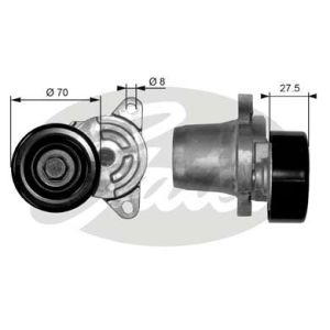 Ribbed Auxillary Drive Belt Tensioner