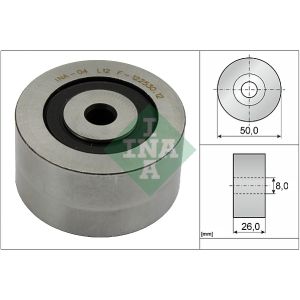 Ribbed Auxillary Drive Belt Guide Pulley